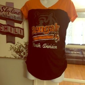 Bengals maternity tee official tee